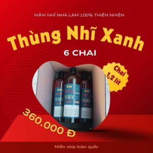 Thùng Nước Mắm Nhĩ Vị Biển Phước Vị Hội An - Chuyên Dùng Nấu Ăn An Toàn Cho Sức Khỏe