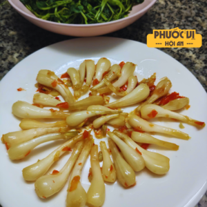 Củ Kiệu Ngâm Chua Ngọt Phước Vị Hội An – Trắng Trong, Giòn Tan, Đậm Vị Quê Nhà