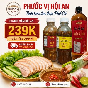 Combo Mắm Hội An Thủ Công Nhà Làm | 100% Thiên Nhiên - An Toàn Tuyệt Đối Cho Sức Khỏe Gia Đình Bạn